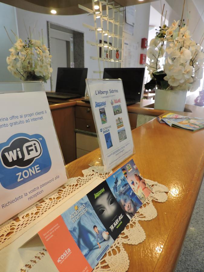 Albergo Sabrina Rimini Eksteriør billede
